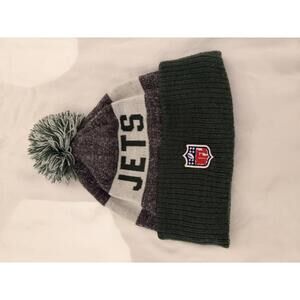 New York Jets NFL Knit Pom Beanie Hat